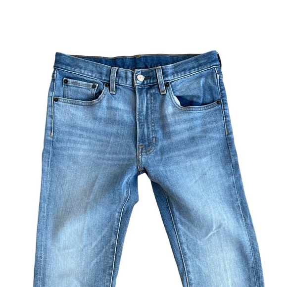 Frye Women’s Light Wash Raw Hem Mid Rise Skinny Ankle Length Jeans - Picture 4 of 9